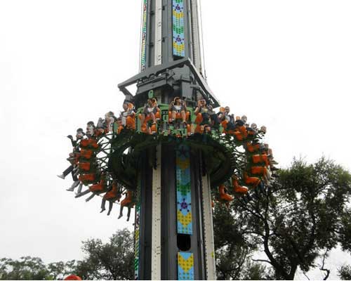 Thrill Ride Drop Tower 