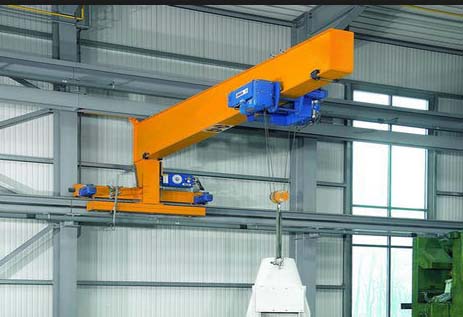 Ellsen wall traveling jib crane