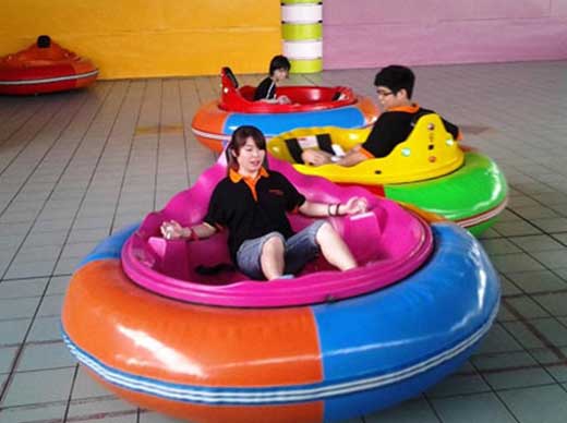 What makes inflatable bumper cars popular