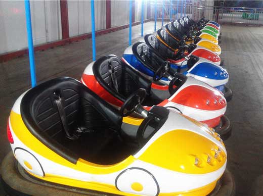 what makes electric powered bumper cars popular