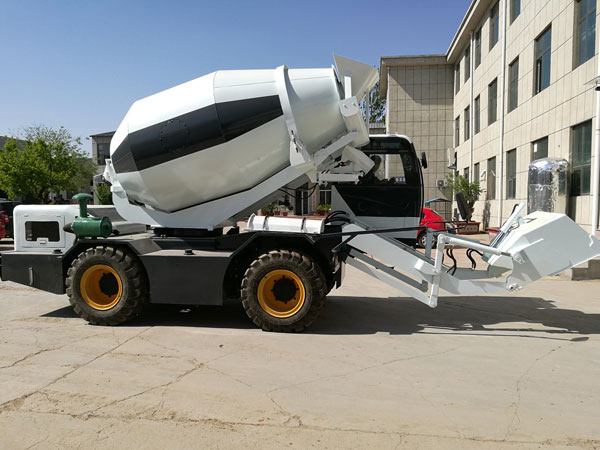 self-loading truck concrete mixers
