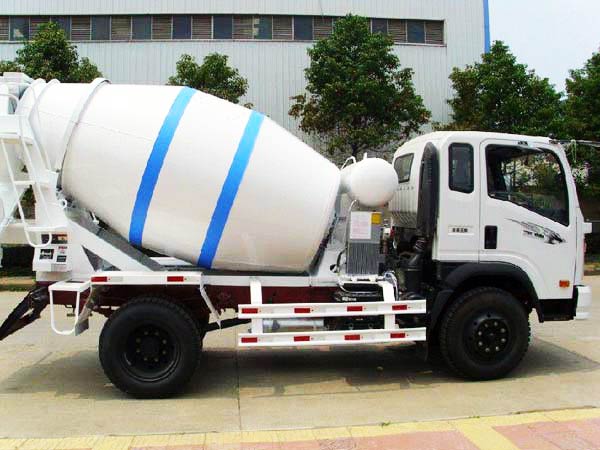 construction mixer truck