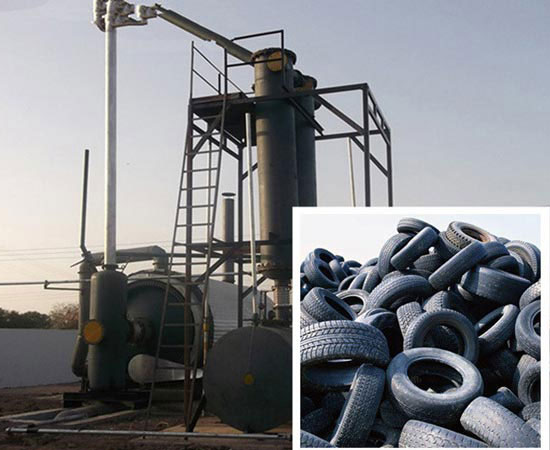 tire pyrolysis recycling equipment