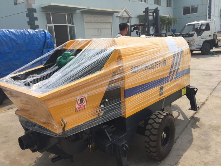 concrete pump machine