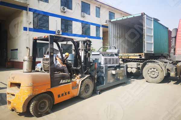 Semi Automatic Egg Tray Machine to Venezuela