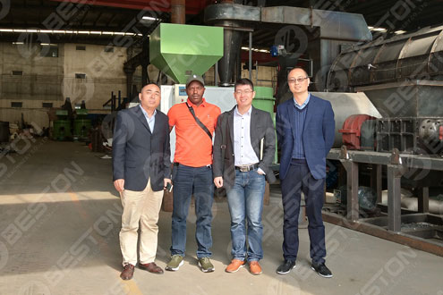 Consult Beston to See Charcoal Making Machine Case