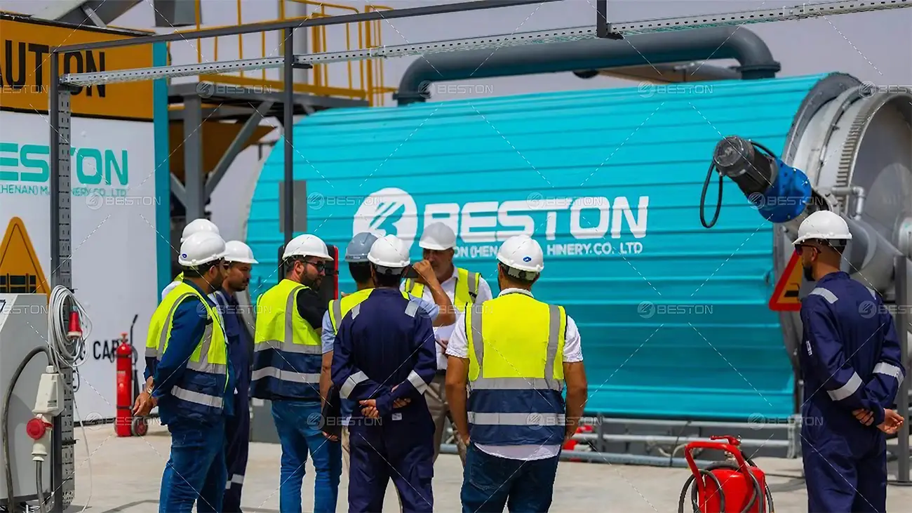 Beston Small Pyrolysis Machine